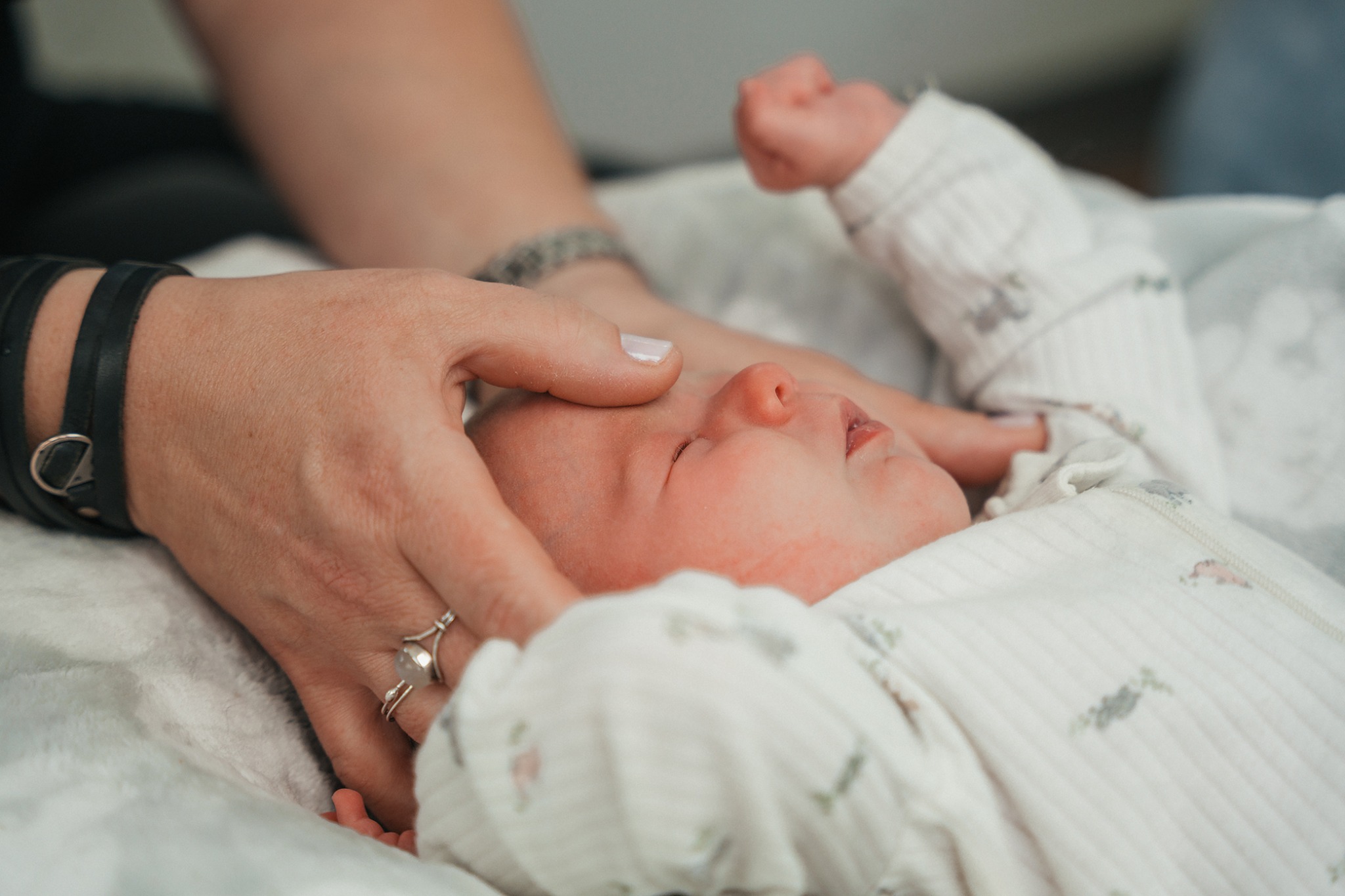 Hands-on chiropractic care detail